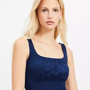 Loft NWT Navy Blue Top. Size Large